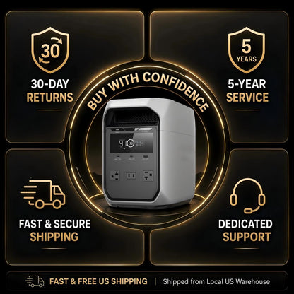 Large Capacity + Fast Charging = Endless Power, Anywhere, Anytime